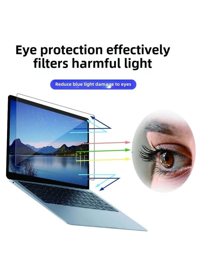 Compatible with 16-inch Dell 16 Plus (DB16250) 2025 Fully Transparent Silicone TPU Laptop Keyboard Cover and HD Tempered Glass - Image 4